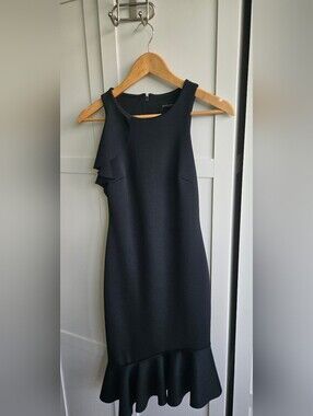banana republic black fringe dress NWT Banana Republic Fringe Strapless Dress, Black SIZE 0 petite